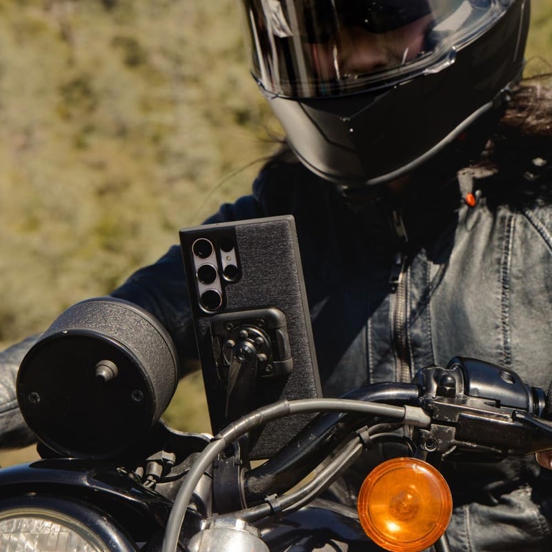 Peak Design Mobile Motorcycle Bar Phone Mount V2, Non-Charging, SlimLink Mounting Technology, Rigid Arm, Fits a Variety of Handlebars (7/8"-1.25" Diameter), Vibration Isolator, Motorcycle Phone Mount - Image 5